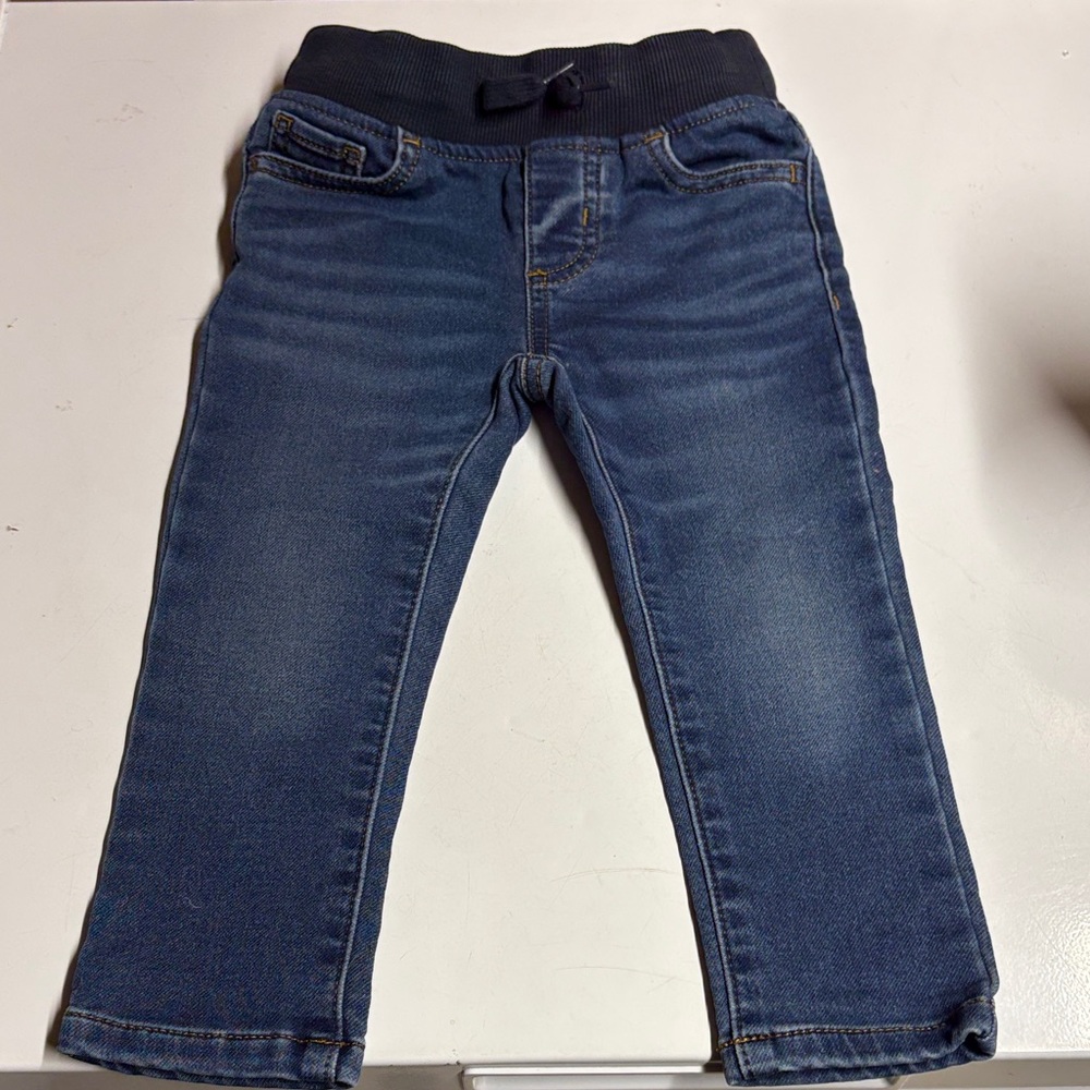 Wonder Nation Kids Dark Blue Jeans